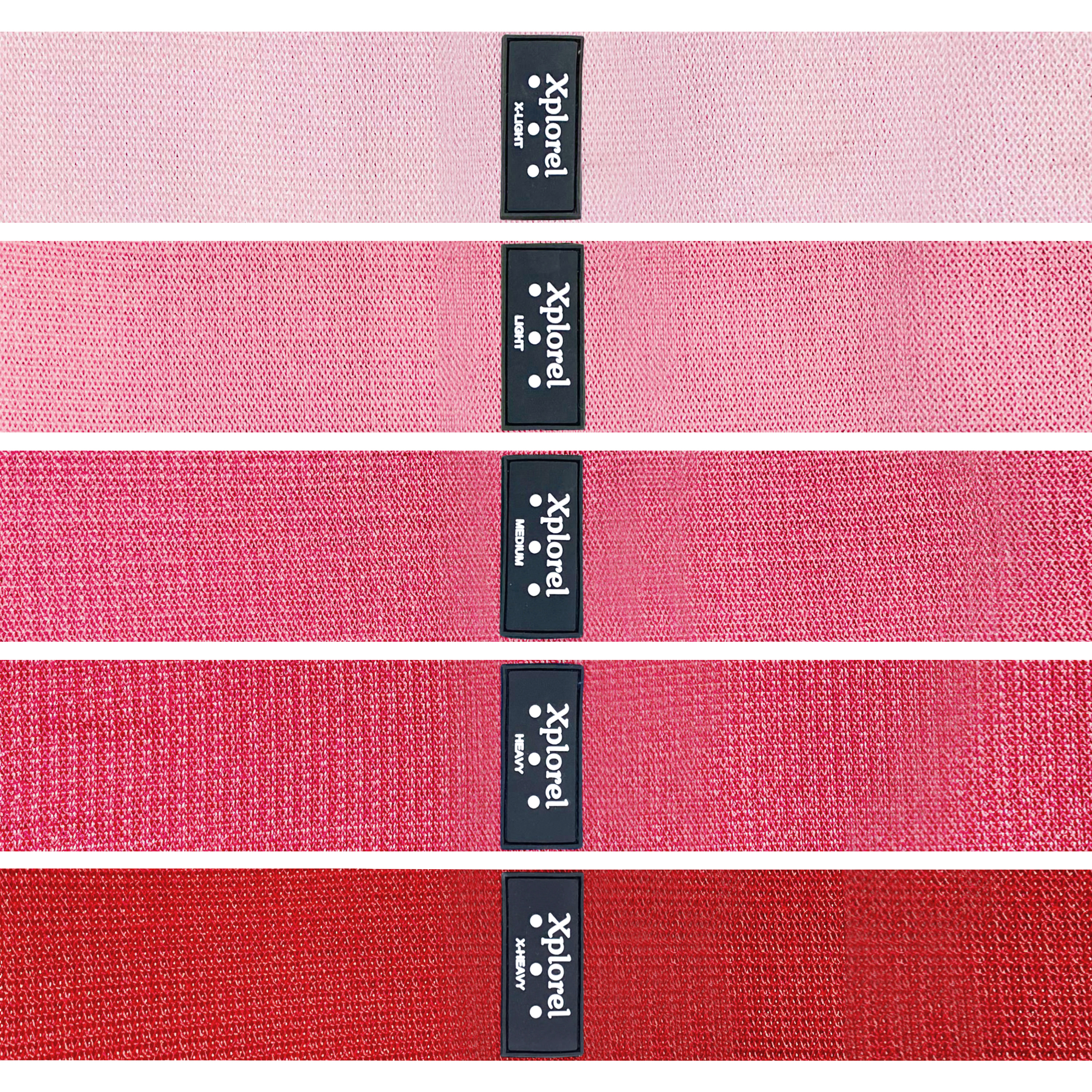 Pink Resistance Bands Set